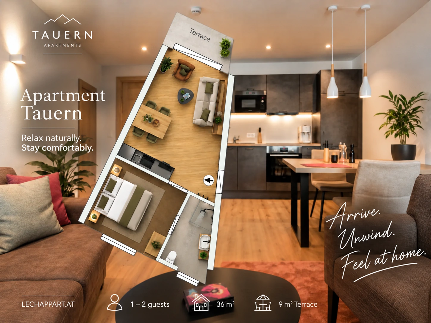 مخطط شقة Tauern