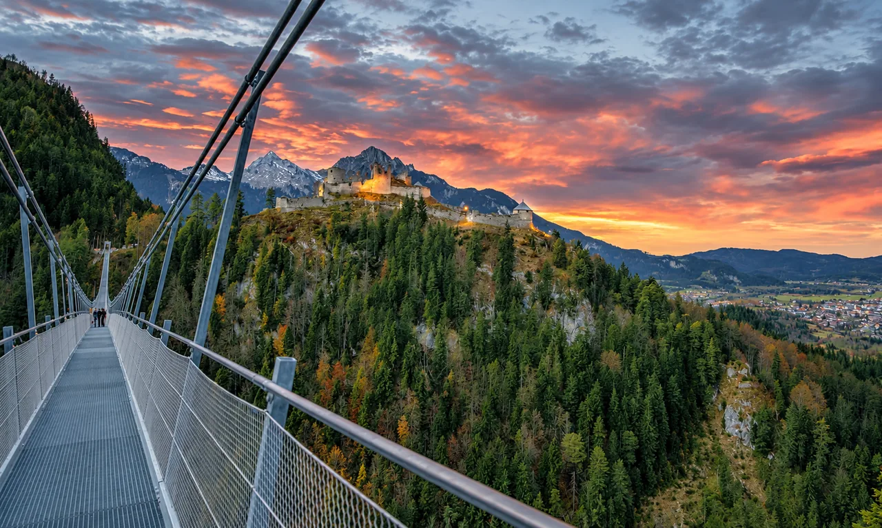 highline179 · Hängebrücke bei Reutte